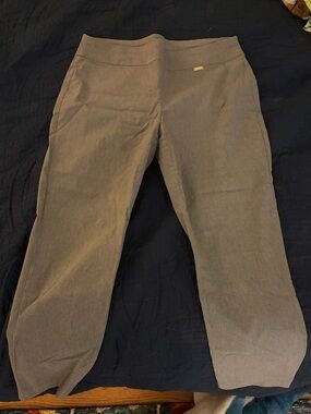 INC International Concepts Women’s Gray Ankle Pants